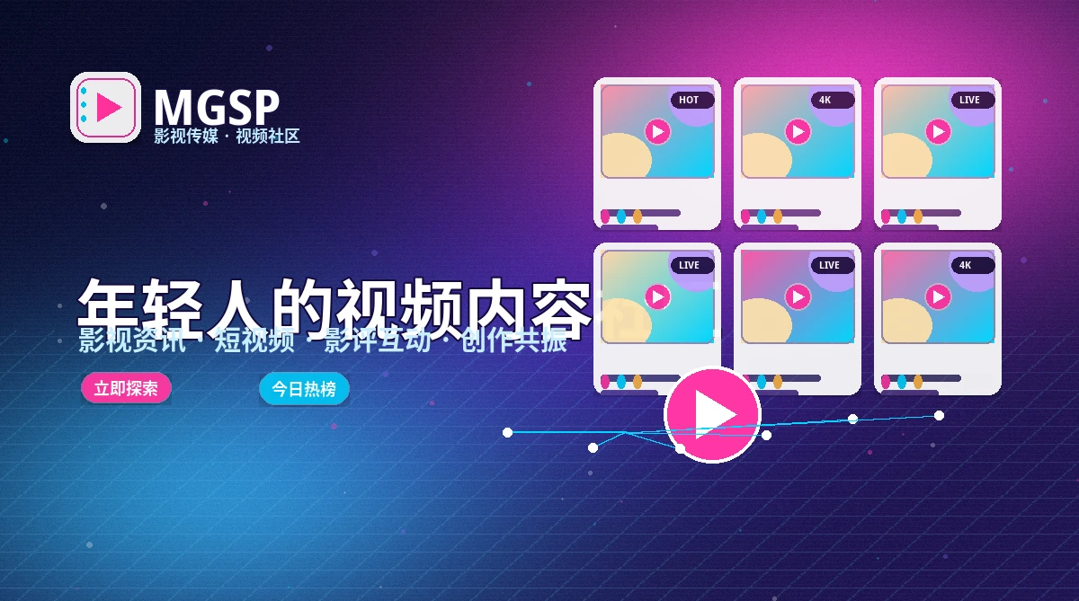 蘑菇视频活动公告信息展示